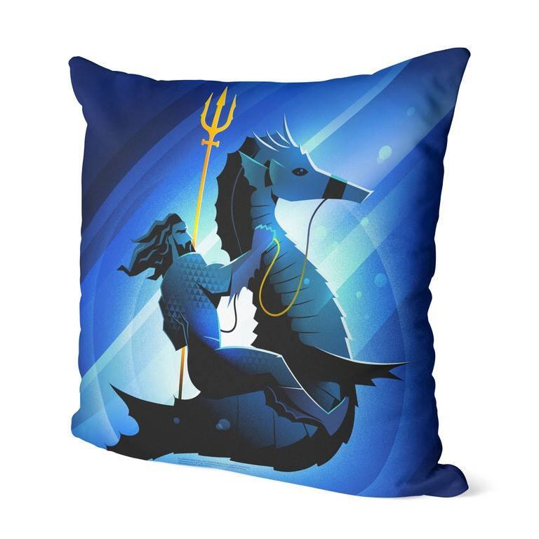 Warner Brothers DC Aquaman 2 18 Inch Throw Pillow