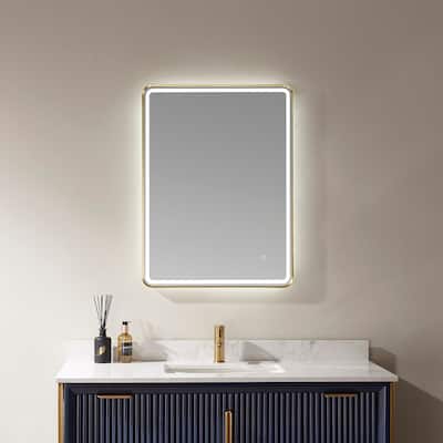 24'' Rectangle LED Lighted Accent Bathroom/Vanity Wall Mirror