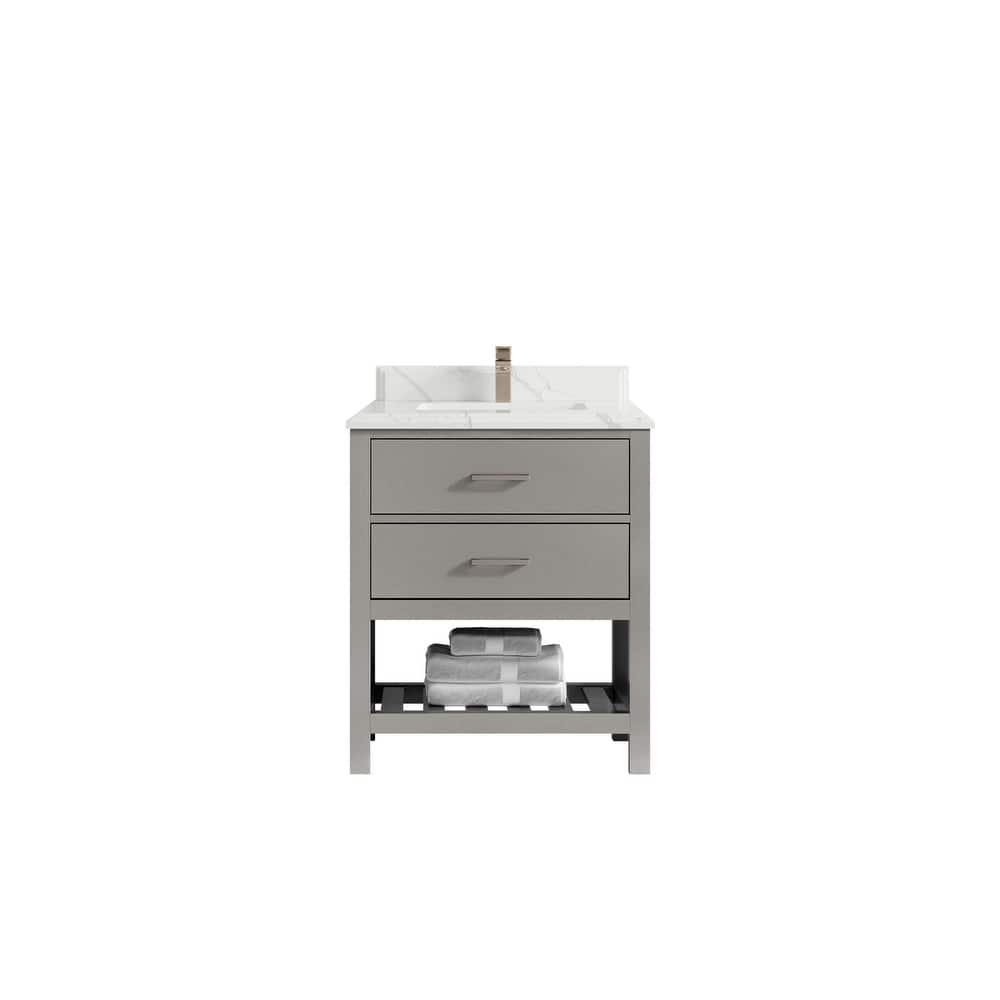 Willow Collections 30 in. W x 22 in. D Parker Single Sink Bathroom Vanity with Countertop