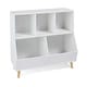 preview thumbnail 4 of 12, Badger Basket 5-Bin Storage Cubby with Feet - 35.5" x 15.75" x 33.5"