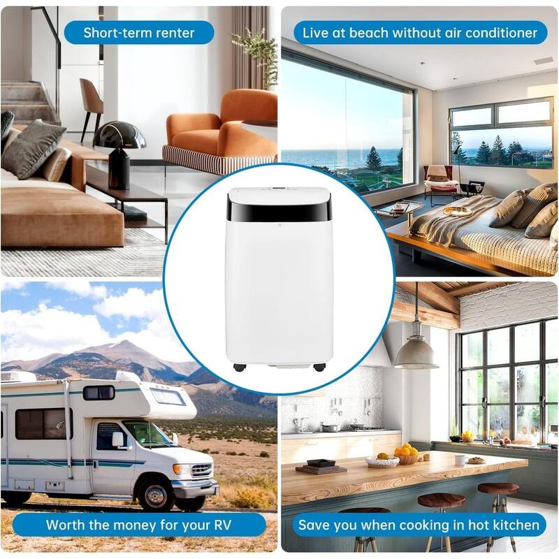 Portable Air Conditioner , 3-IN-1 Quiet Portable AC Unit with Remote Control