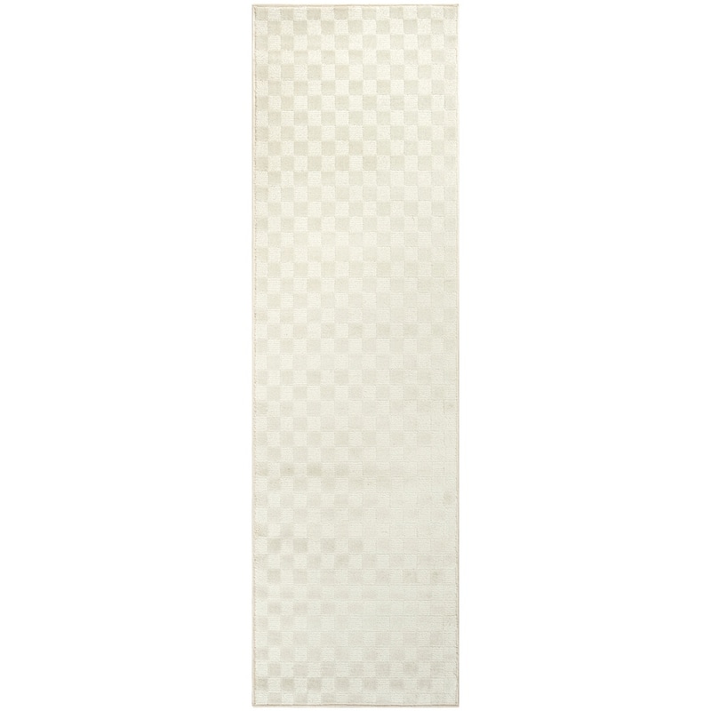 Nourison Serenity Home Indoor only Geometric Area Rug - 2' 2" x 7' 6" - Ivory - Runner