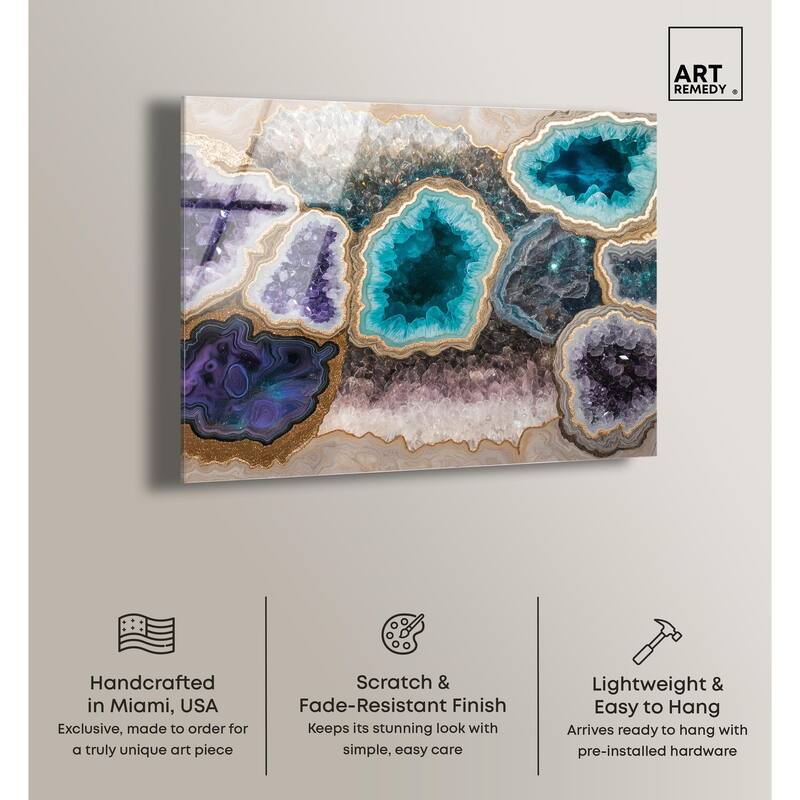 Mineral Multiverse Acrylic by Art Remedy, Ready to Hang