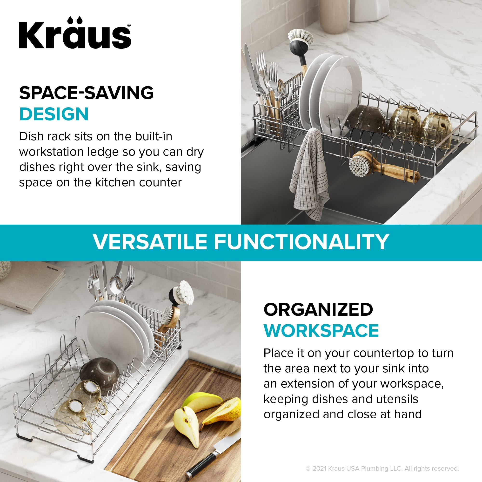 Over the sink dish discount rack bed bath & beyond