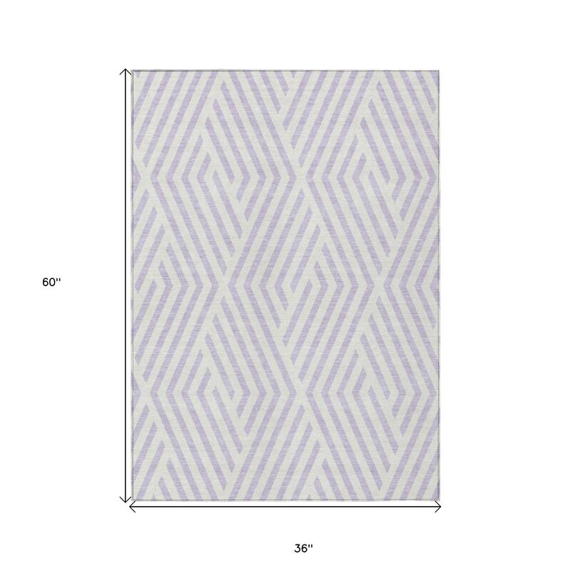 Alnara Abstract Shapes Weather Resistant Versatile Elegance Outdoor Rug