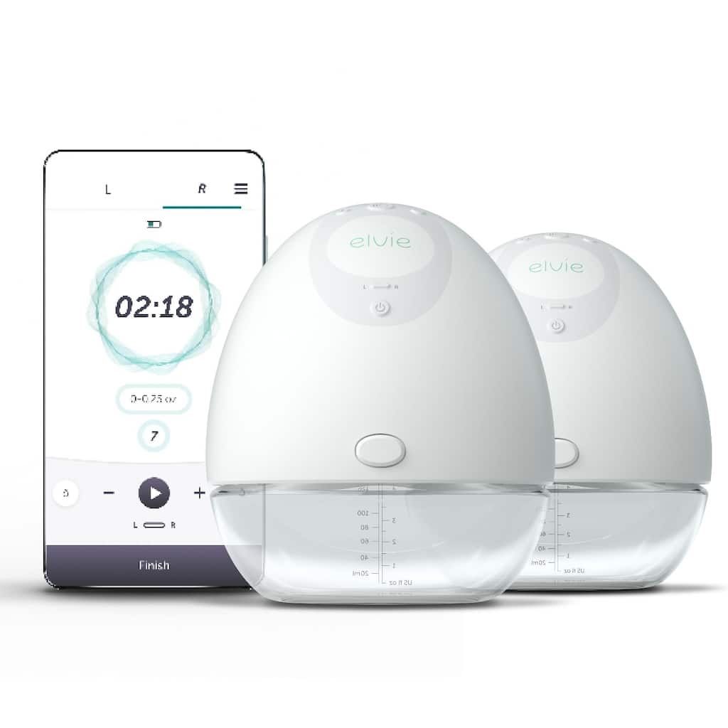 Elvie Pump - Wearable Portable Double Electric Breast Pump with App
