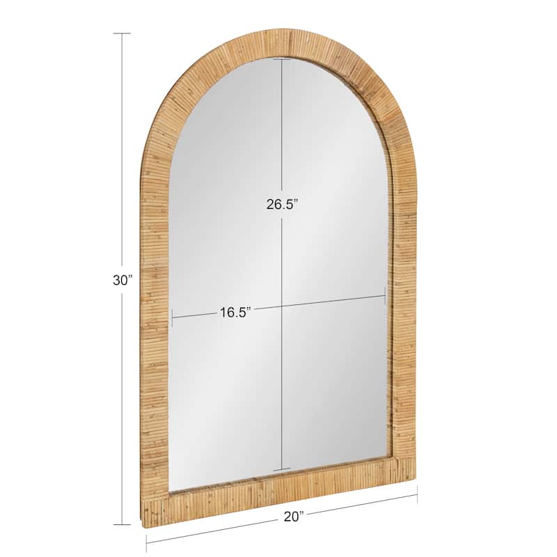 Kate and Laurel Rahfy Arch Framed Wall Mirror
