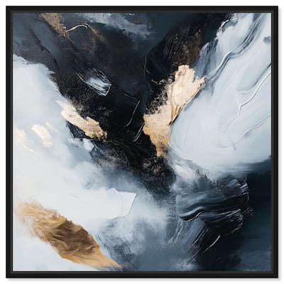 Golden Spark II Canvas by Art Remedy