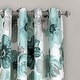 preview thumbnail 51 of 55, Lush Decor Leah Room Darkening Curtain Panel Pair