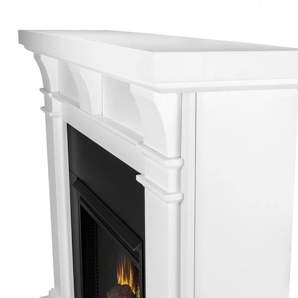 Shop Real Flame 7730e W Porter Electric Fireplace White Finish Overstock 15320802