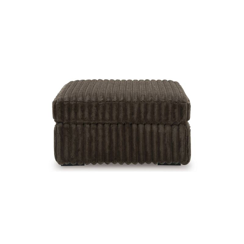 Signature Design by Ashley Midnight-Madness Brown Oversized Accent Ottoman
