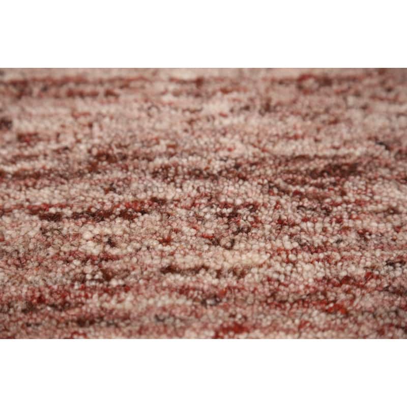 Gabbeh Indian Area Rug Handmade Bedroom Wool Carpet - 6'1" x 8'7"