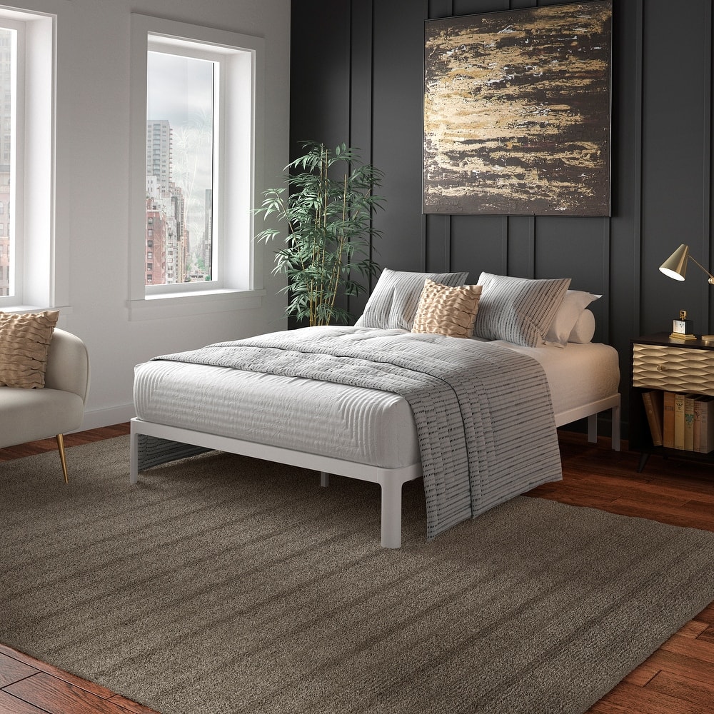 Solleftea Metal Platform Bed by iNSPIRE Q Modern