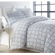 preview thumbnail 2 of 5, Vilano Ultra-Soft Tilted Tiles 3-piece Duvet Cover and Sham Set