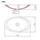 preview thumbnail 53 of 51, vidaXL Wash Basin Mineral Cast/Marble Cast White Washroom Sink Multi Sizes