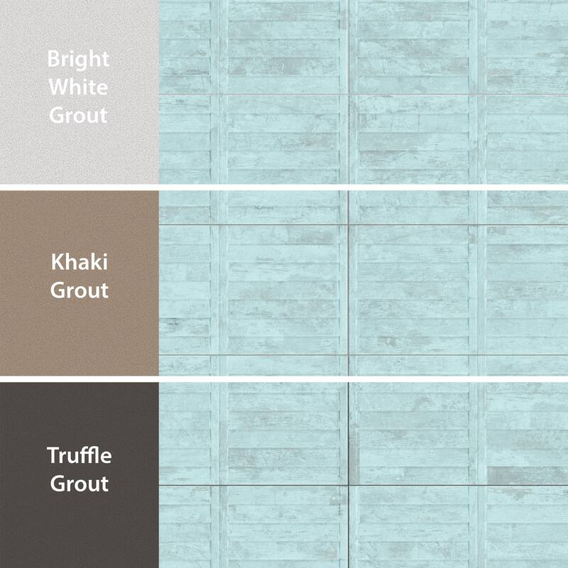 Merola Tile Habanera Decor Azul 11-7/8" x 35-1/2" Fluted Ceramic Wall Tile