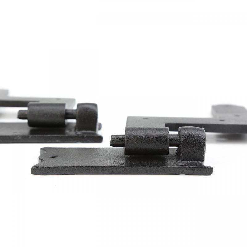 Black Shutter Hinge Wrought Iron 6.5" Colonial Sold As Pair (Set of 50) Renovators Supply