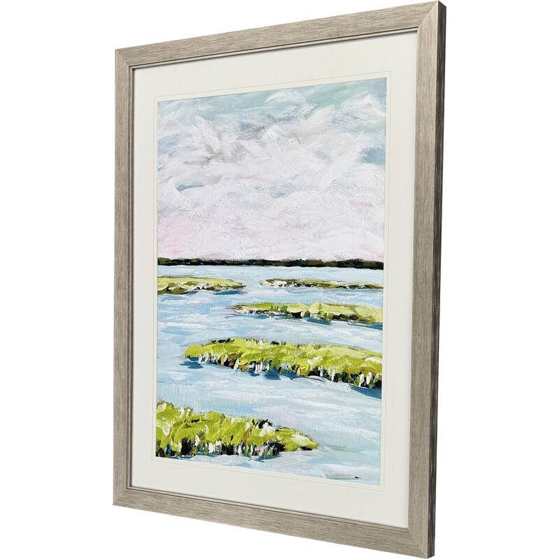 Paragon Early Morning Marsh Framed Art
