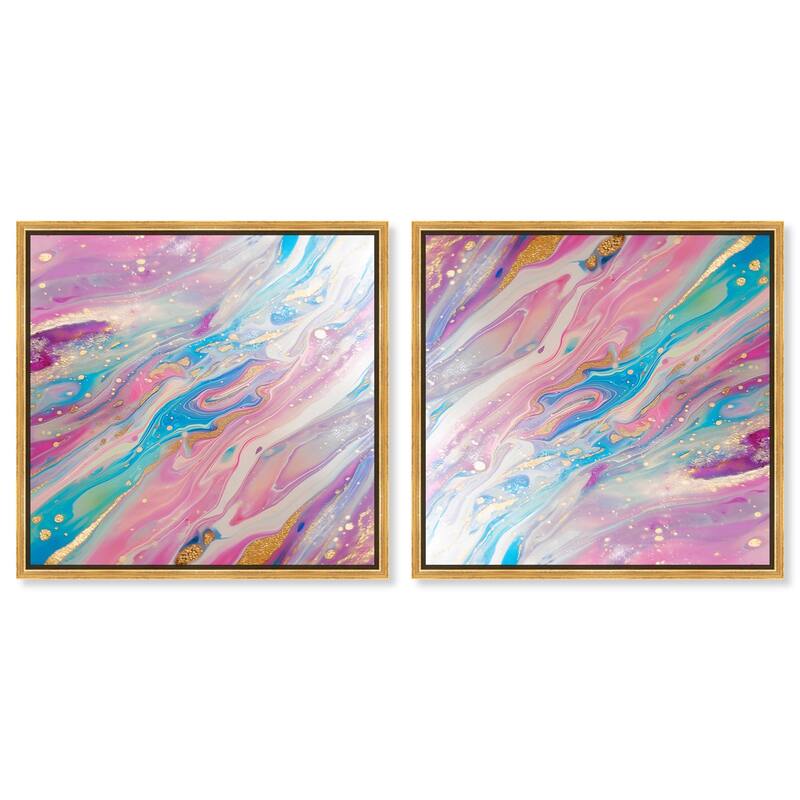 Cherry Lemon Drink Canvas by Art Remedy - 16" x 24" - White