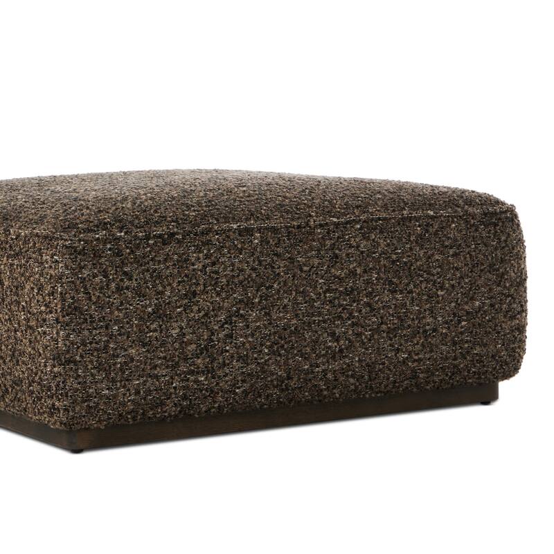 Ralphy Square Ottoman-36"-Ivan Granite