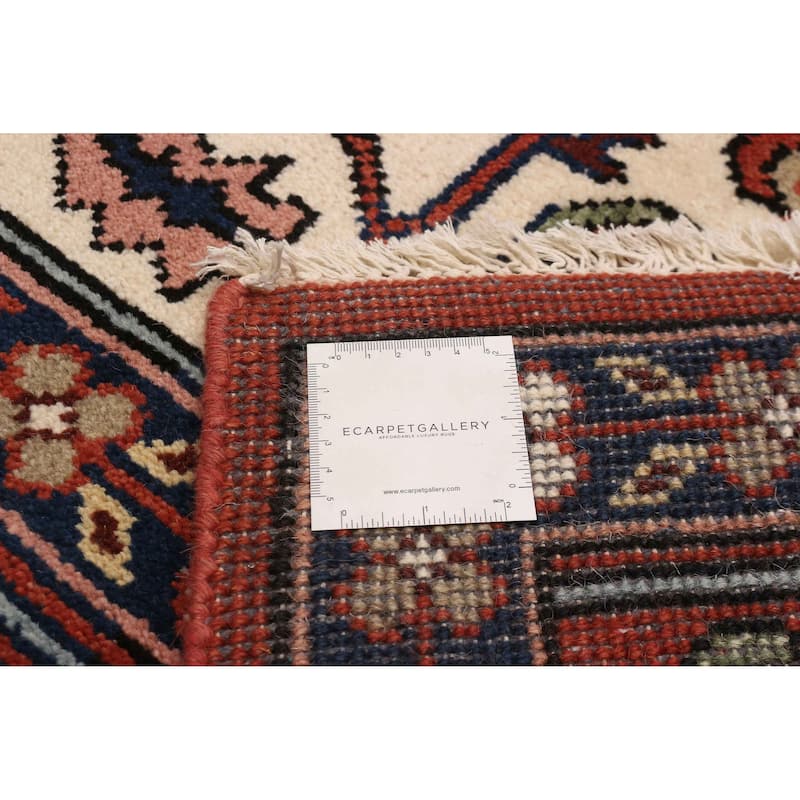 ECARPETGALLERY Hand-knotted Serapi Heritage Dark Copper Wool Rug - 9'9 x 14'0