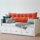 preview thumbnail 83 of 182, WOWMAX Large Reading Wedge Headboard Pillow for Bed Rest Back Support