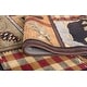 preview thumbnail 4 of 18, Area Rug & Runner - Lodge Cabin Farmhouse Rugs for Living Room Bedroom Dining Room Kitchen 2x3/ 3x8 / 5x7 / 8x10 / 9x12 / Round