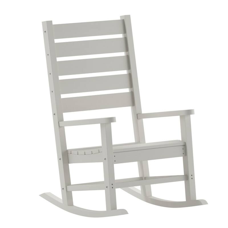 Classic Outdoor All-Weather HDPE Rocking Chair