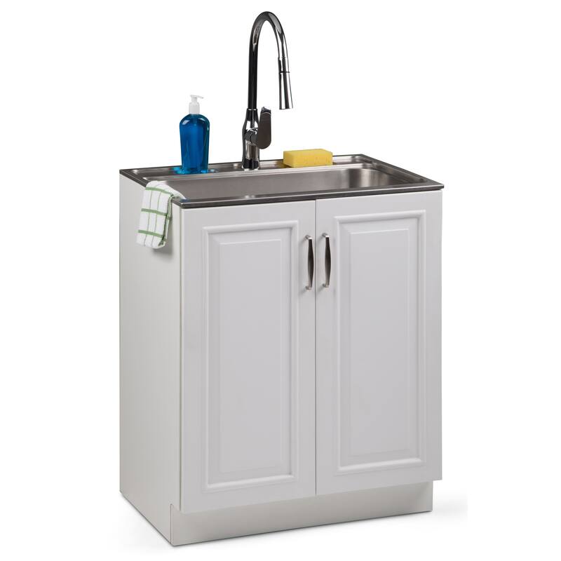 WYNDENHALL Gregg 20-inch Utility Sink & Cabinet