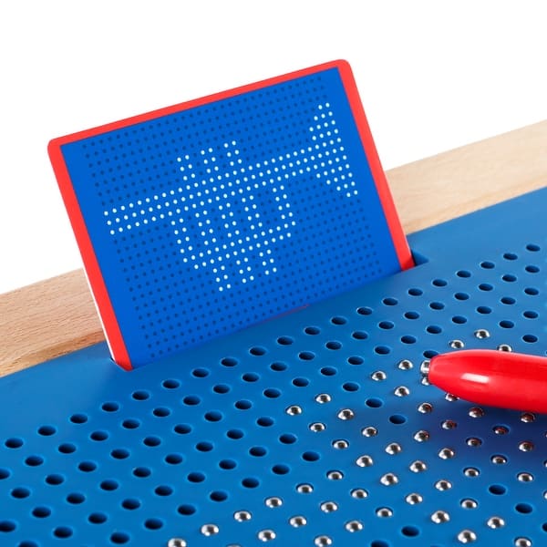 slide 2 of 6, Magna Tablet Deluxe - Blue - 14.3 x 10.75 x 1 Blue - STEM - 14.3 x 10.75 x 1 - Kids