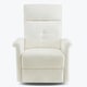preview thumbnail 18 of 33, MCombo Modern Fabric Power Recliner, Electric Swivel Glider Rocker Recliner Chair for Nursery with USB Ports, Side Pockets 7763