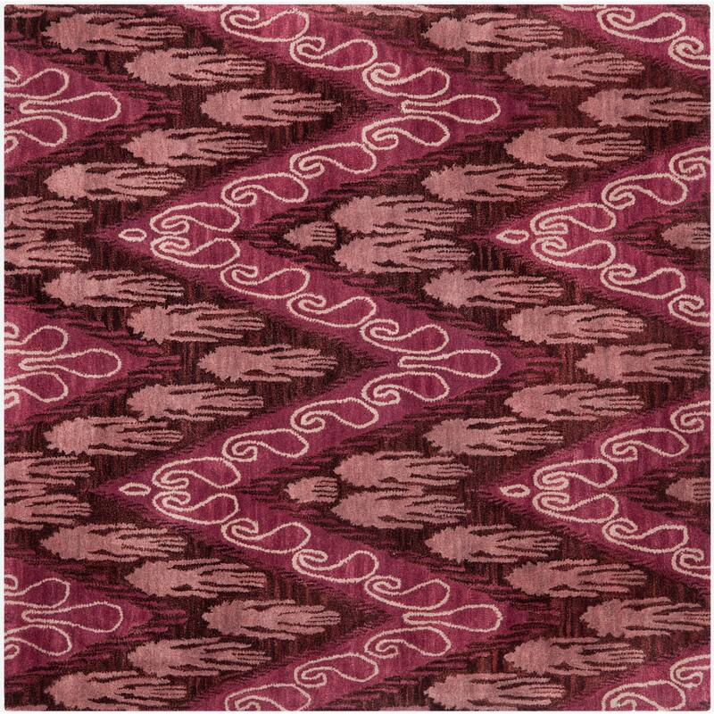 SAFAVIEH Handmade Ikat Ansley Modern Wool Rug