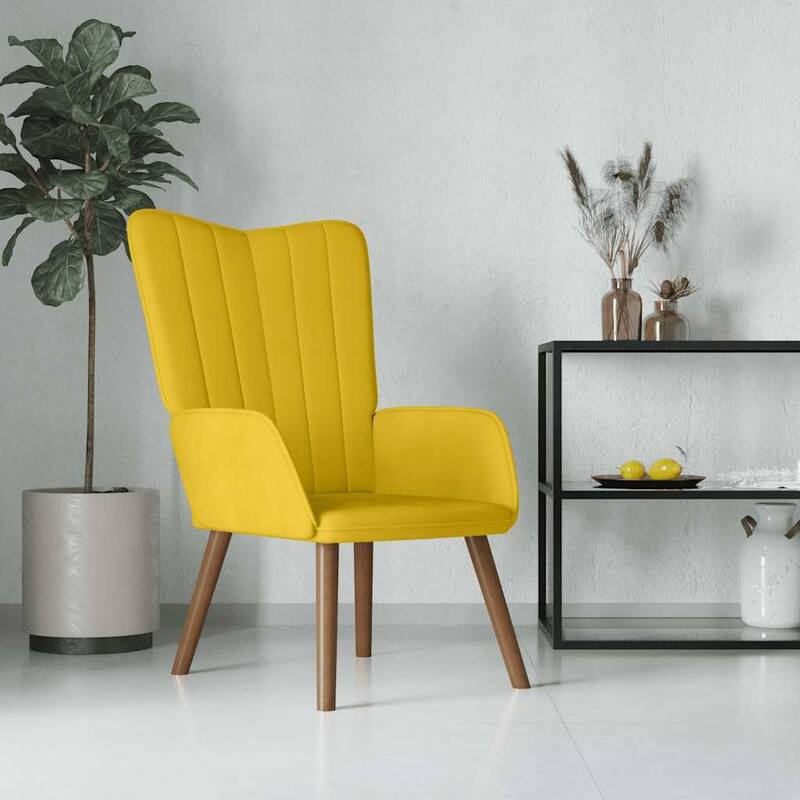 vidaXL Relaxing Chair - Yellow