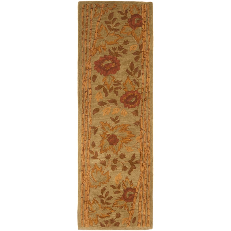 SAFAVIEH Handmade Hampton Hylke Modern Wool Rug - 2'6" x 8' Runner - Assorted