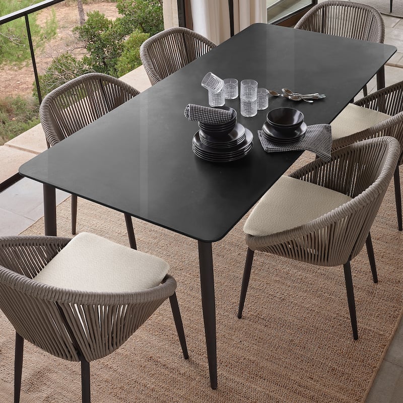 Skyline Design Rodona 7-Piece Rect. Dining Set w/Sunbrella Cushions