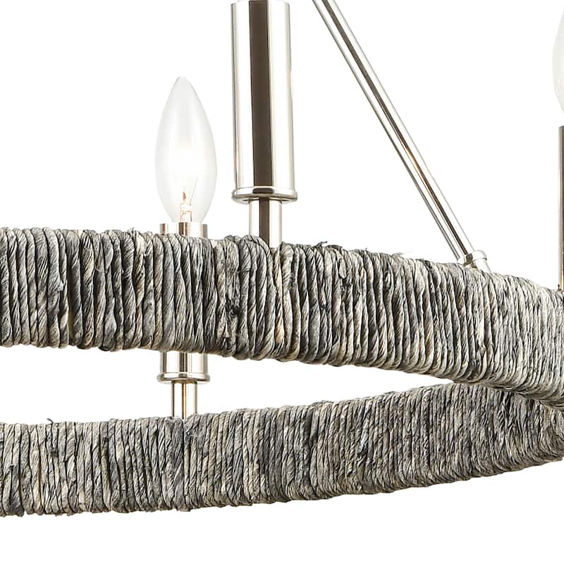 Abaca Rope Chandelier
