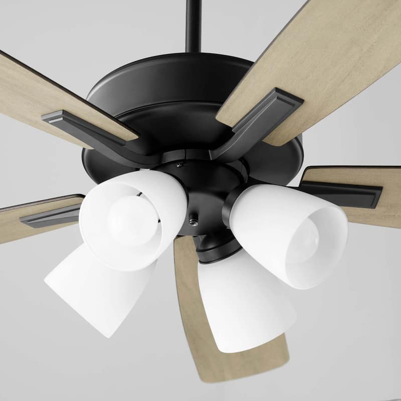 Quorum International 4525-4 Ovation 52" 5 Blade Indoor LED Ceiling Fan