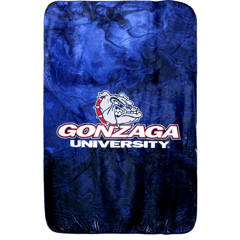 Gonzaga Bulldogs Sublimated Soft Throw Blanket - 42x60