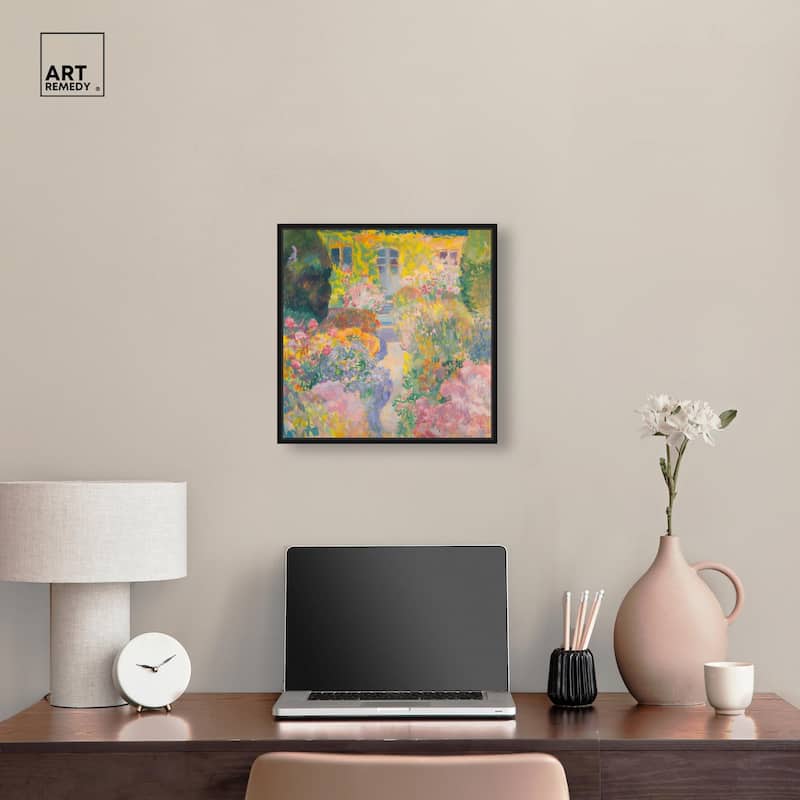 Hues of Happiness II Canvas by Art Remedy