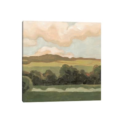 iCanvas "Ochre Evening I" by Emma Scarvey Canvas Print