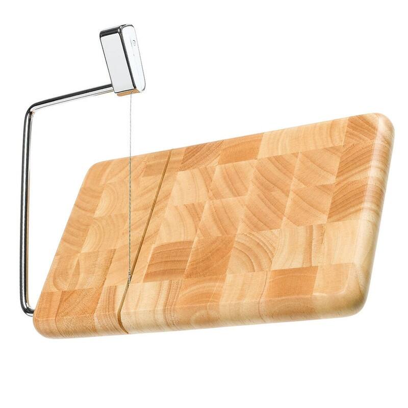 End Grain Butcher Block Cheese Slicer 11 On Sale Bed Bath