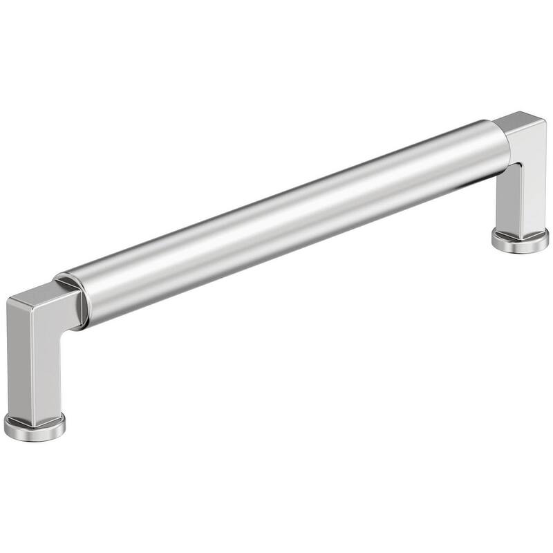 Amerock BP37485 Balon 6-5/16" Center to Center Smooth Handle Cabinet - Polished Chrome