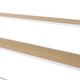 preview thumbnail 8 of 10, Twin Size Loft Kids Bed Frame with Staircase, Built-in Desk, and 4-Tier Storage Shelves for Optimal Space Utilization, White