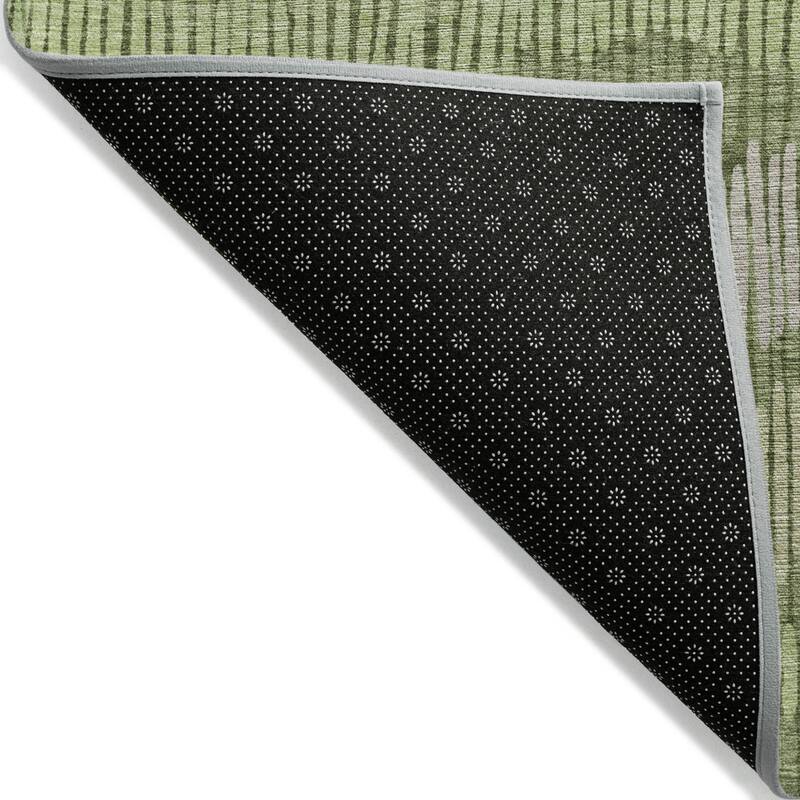 HomeRoots Striped Transitional Rectangle Outdoor Rug