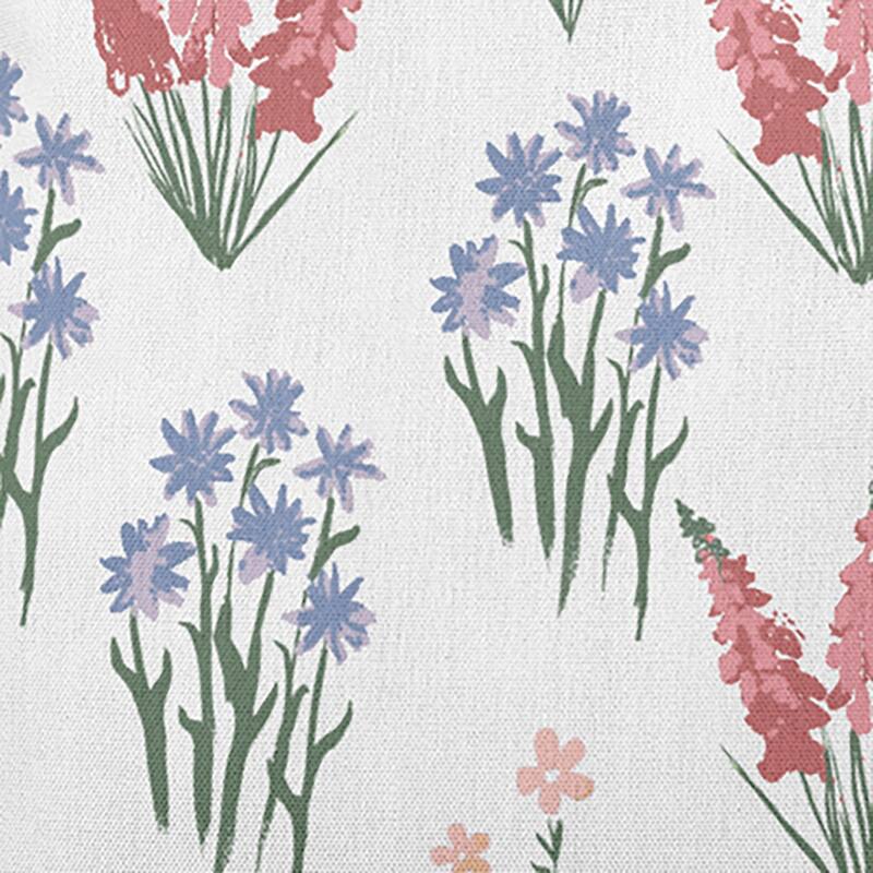 Flower Field Decorative Throw Pillow