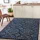 preview thumbnail 20 of 52, Gracewood Hollow Hopkinson Hand-tufted New Zealand Wool Area Rug 2' x 3' - Navy - Runner/Rectangle