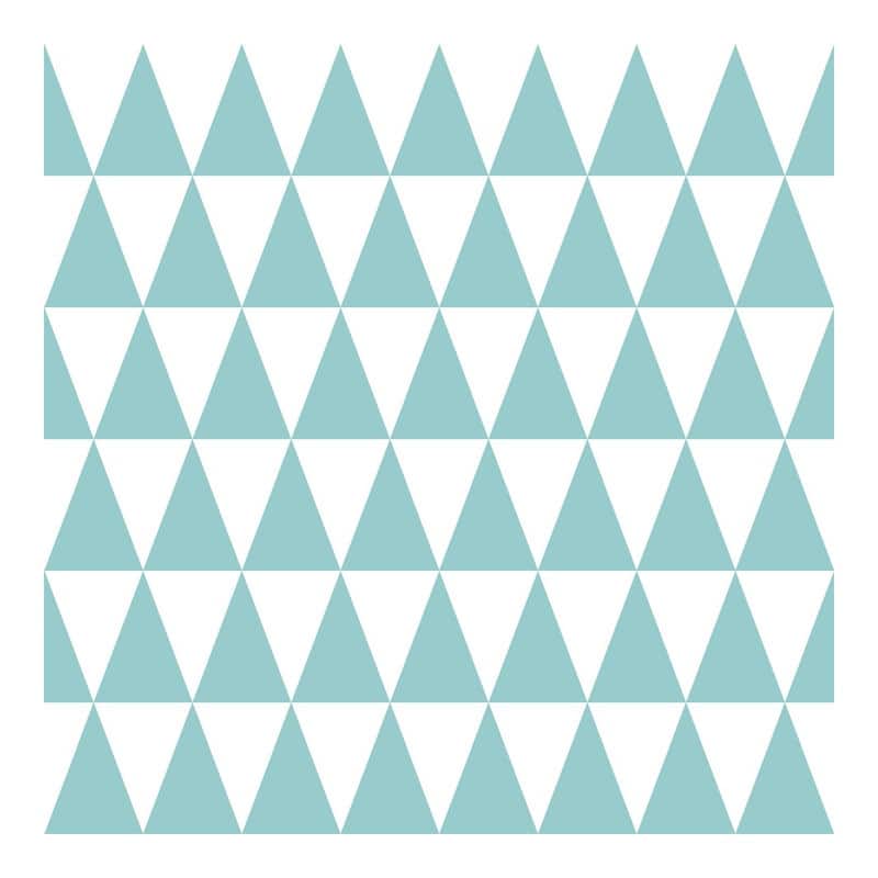 ESTA Home Verdon Aquamarine Geometric Wallpaper - 20.5 x 396 x 0.025