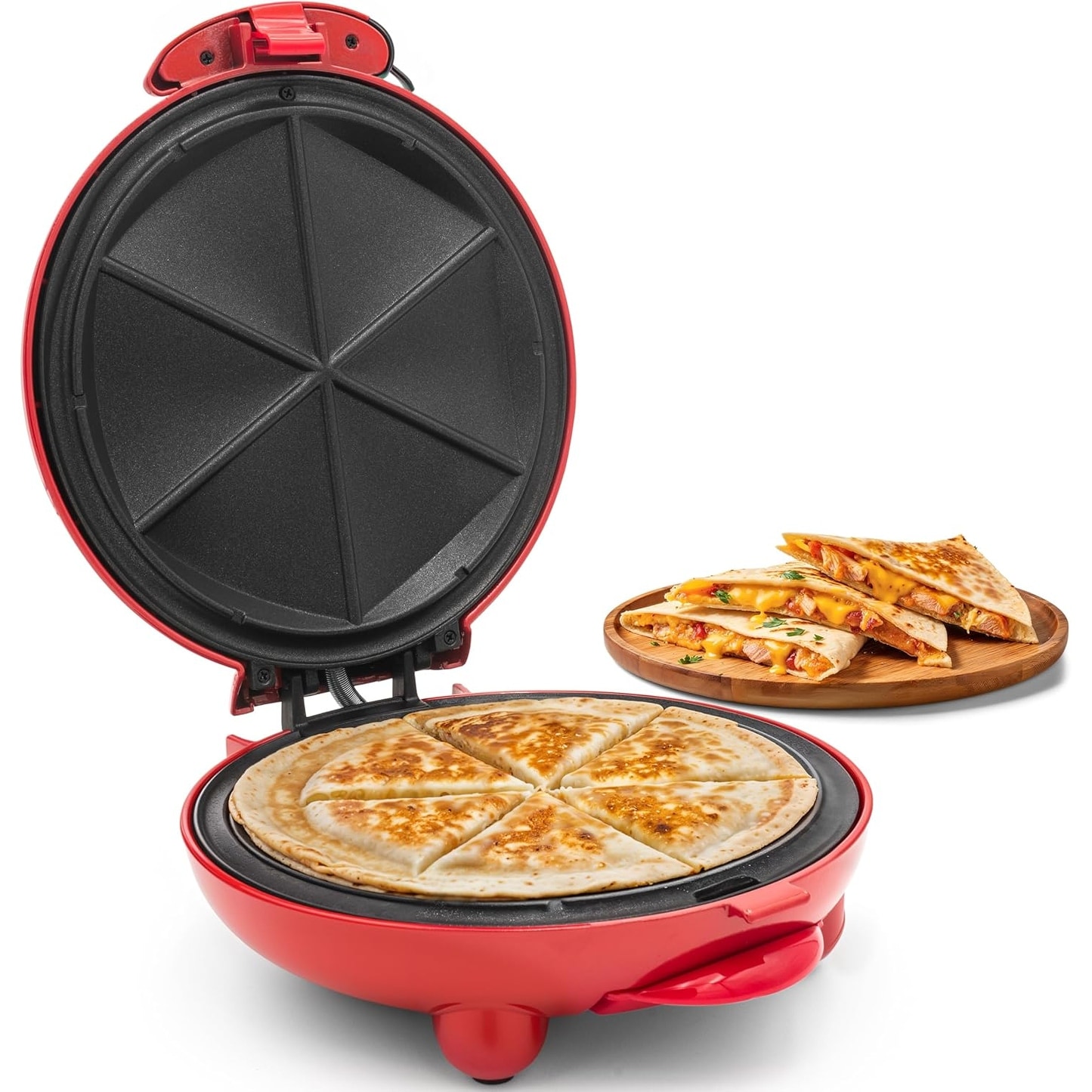 Elite Cuisine EQD534 8” Quesadilla Maker