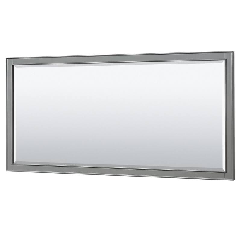 Wyndham Collection Deborah 72" Free Standing Double Vanity Set with