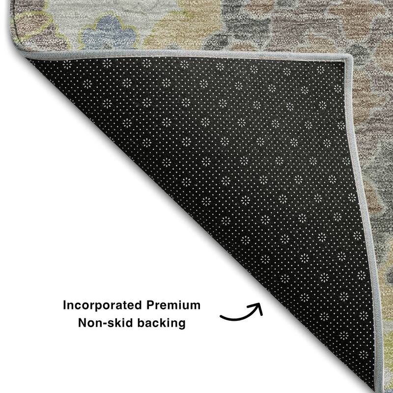 Premium Washable Super Soft Traditional Grace Mayfield Rug